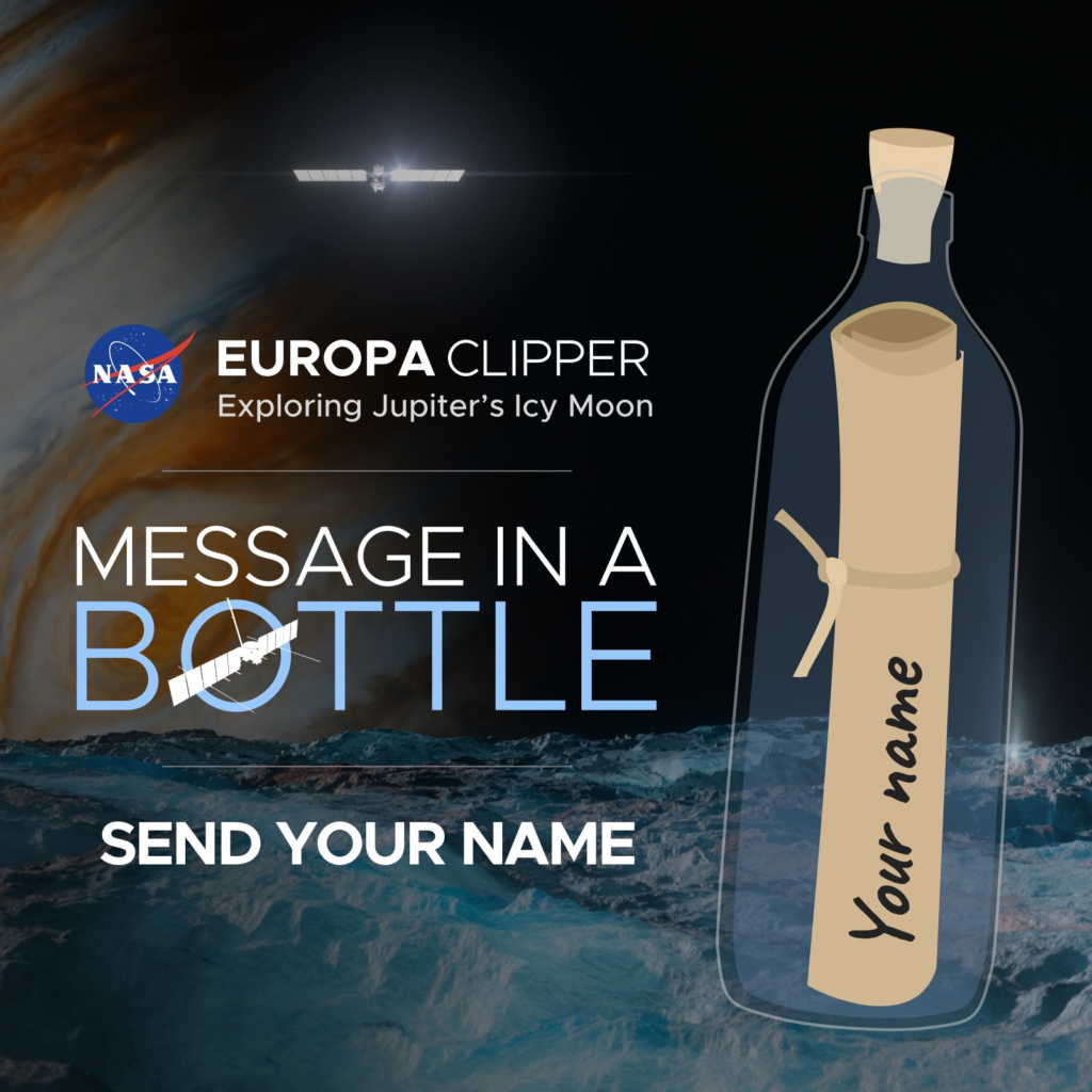 Here's a chance to send your Name to space via NASA 'Message in a